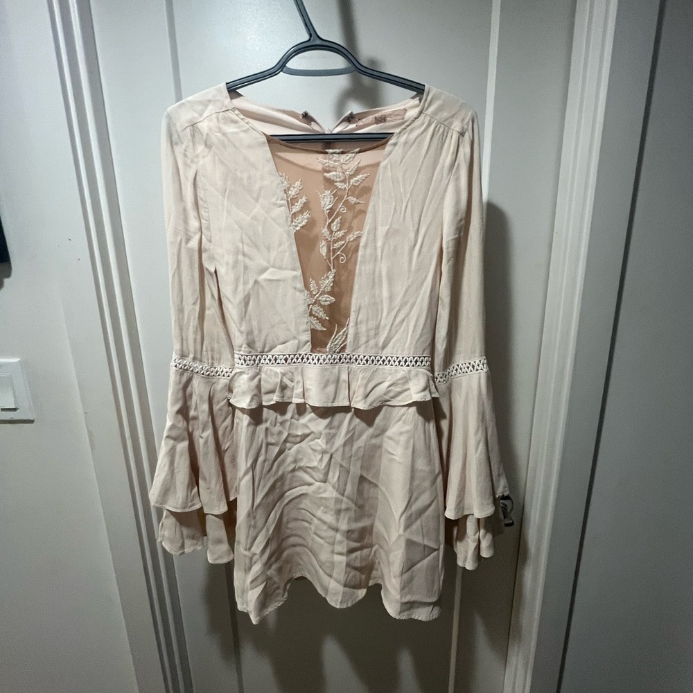 For love and lemons bell sleeve dress XS
